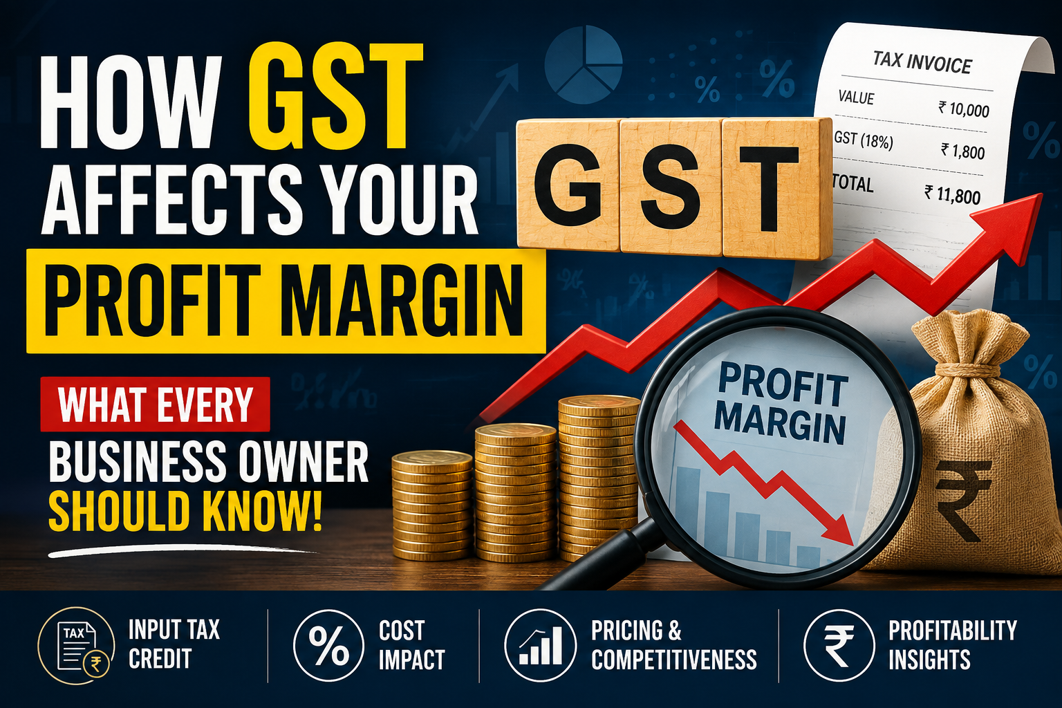 How GST Affects Your Profit Margin: What Every Business Owner Should Know